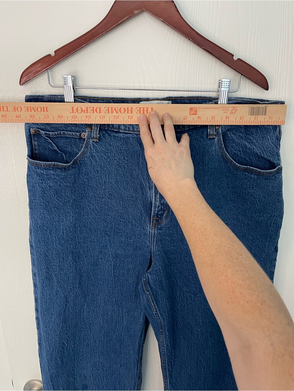 Abercrombie 90s Relaxed High Rise Jeans 33 16S Medium Wash - Picture 5 of 9